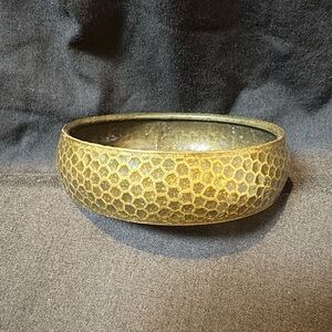 Elegant Gold Bracelet with Intricate Textures